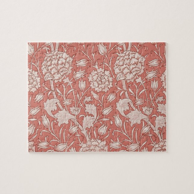 Quebra-cabeça William Morris Wild Tulip Clássico Design vitorian (Horizontal)