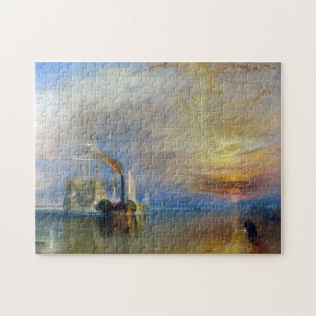 Quebra-cabeça William Turner - O Fighting Temeraire (Horizontal)