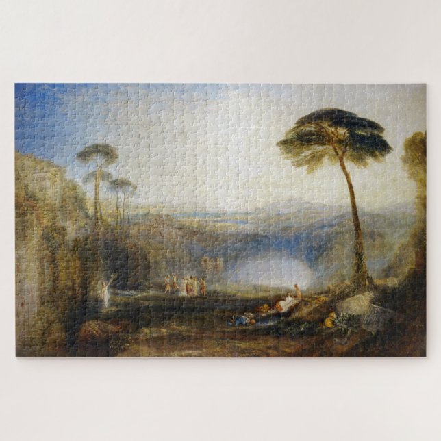 Quebra-cabeça William Turner - O Ramo Dourado (Horizontal)