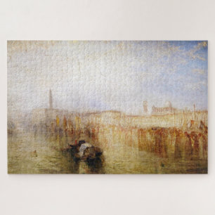 Quebra-cabeça William Turner - Veneza Quay, Palácio Ducal