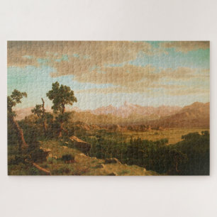 Quebra-cabeça Wind River Country - Albert Bierstadt