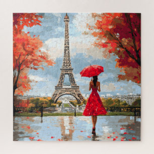 Quebra-cabeça Wind Romance Paris Chic Walk