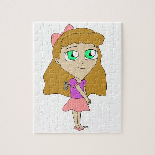 Quebra-cabeça wind up chibi (Vertical)