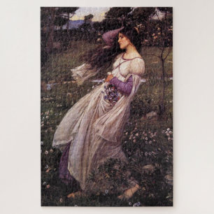 Quebra-cabeça Windflower-by John William Waterhouse, 1902