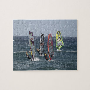 Quebra-cabeça Windsurfing Ondas do Oceano Esportes Surfe