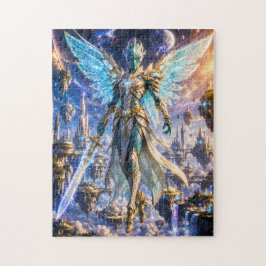 Quebra-cabeça Winged Alien Warrior Puzzle