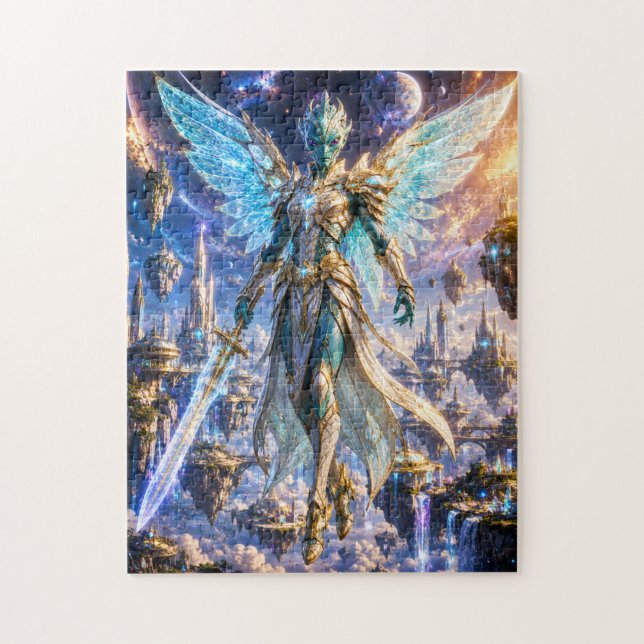 Quebra-cabeça Winged Alien Warrior Puzzle (Vertical)