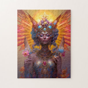 Quebra-cabeça Winged Goddess Fantasy Art