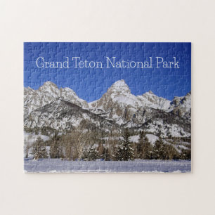 Quebra-cabeça Winter Chill no Grand Teton National Park