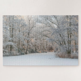Quebra-cabeça Winter Wonderland, 1014 peças Jigsaw Quebra-cabe