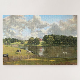 Quebra-cabeça Wivenhoe Park, John Constable Art Jigsera Quebra-c