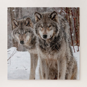 Quebra-cabeça Wolf Cinza Oriental 