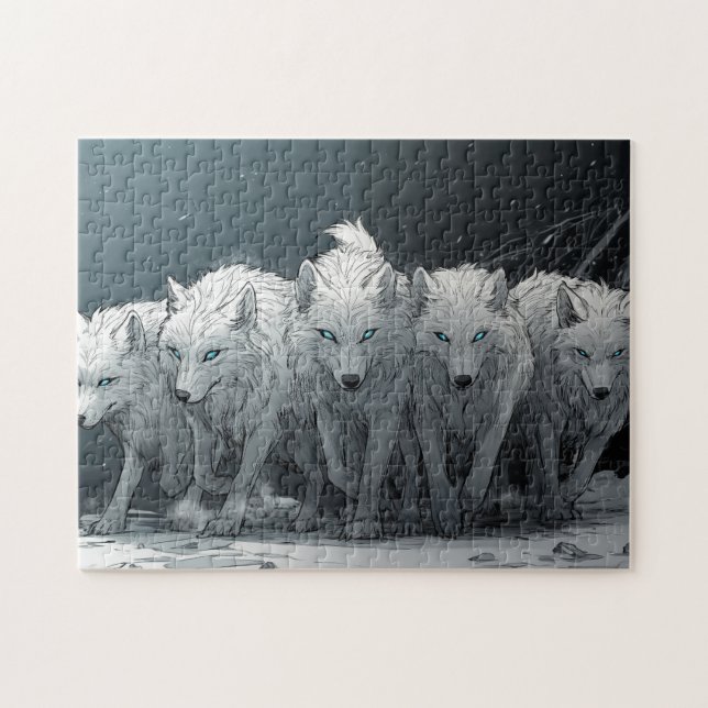 Quebra-cabeça Wolf Pack (Horizontal)