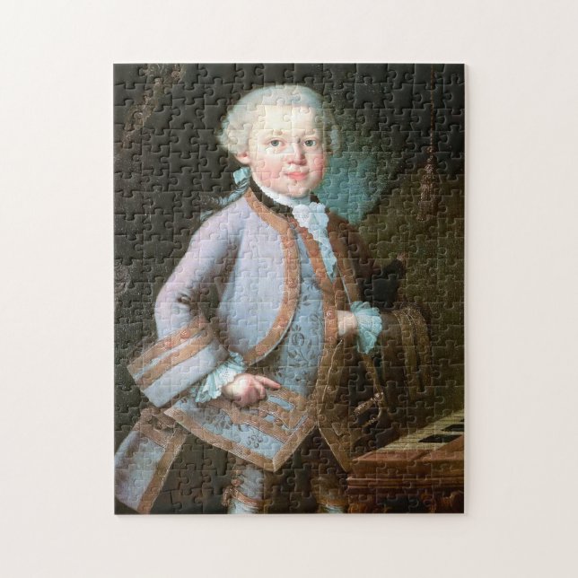 Quebra-cabeça Wolfgang Amadeus Mozart (Vertical)