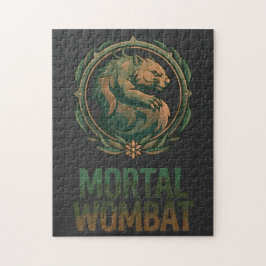 Quebra-cabeça Wombat Mortal