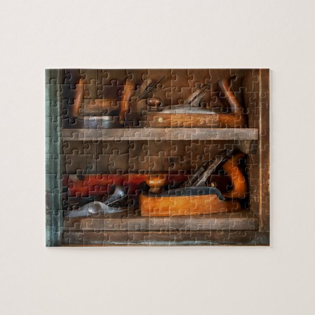 Quebra-cabeça Woodworker - Ferramentas do maquiador (Horizontal)