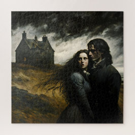 Quebra-cabeça Wuthering Heights, Emily Bronte Gothic Literatura