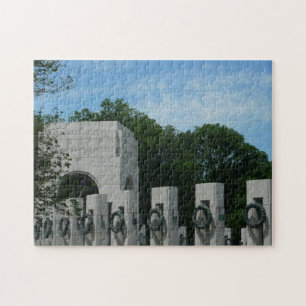 Quebra-cabeça WWII Memorial Wredies II em Washington DC