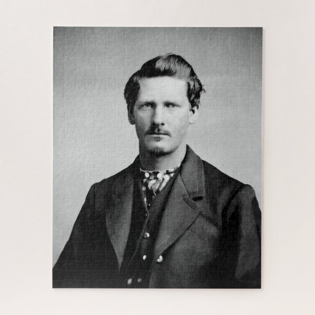 Quebra-cabeça Wyatt Earp: Advogado, Lutador, Guardião de Salão (Vertical)