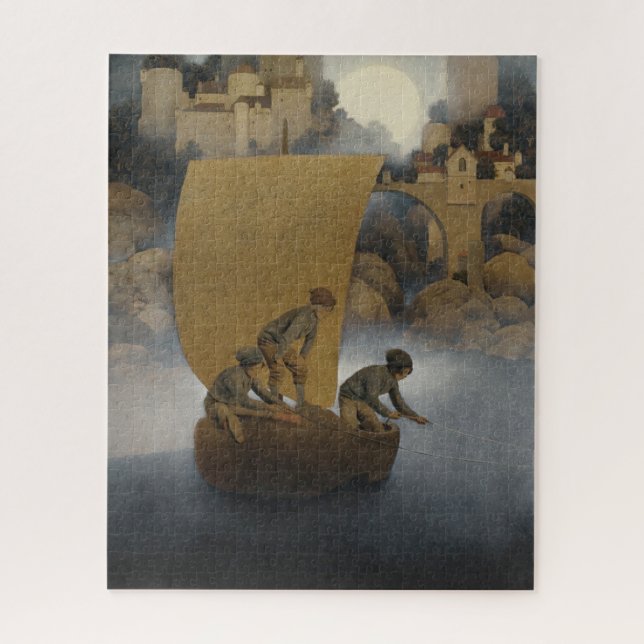 Quebra-cabeça Wynken Blynken e Nod (Vertical)