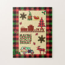 Xadrez Quente de Cena de Natal Clássica de Buffalo