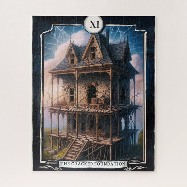 Quebra-cabeça XI A Fundação Cracking - Construída com Segredos T (Vertical)