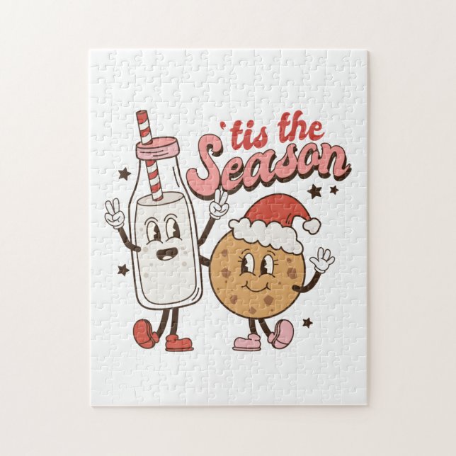 Quebra-cabeça Xmas Deu É A Época De Natal (Vertical)