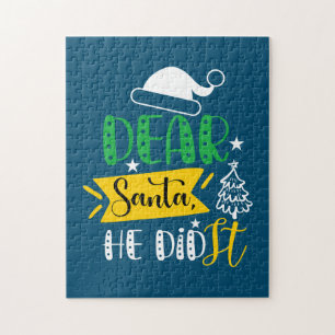 Quebra-cabeça Xmas Deu Papais noeis Caros Que Ele Fez