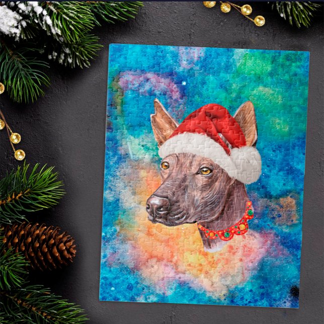 Quebra-cabeça Xoloitzcuintle Cão Sem Pelo Mexicano Natal (Criador carregado)