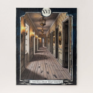 Quebra-cabeça XVI O corredor em crescimento - Ele sabe, Tarot