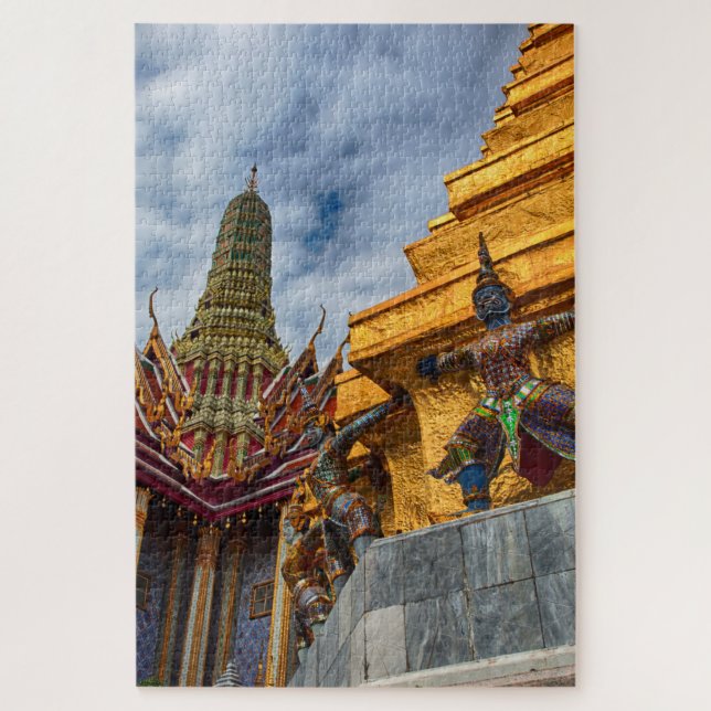 Quebra-cabeça Yaksha no Wat Phra Kaeo (Vertical)