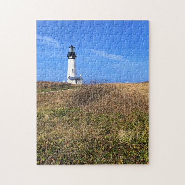 Quebra-cabeça Yaquina Head Lighthouse, Newport, Oregon (Vertical)