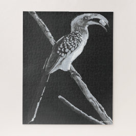 Quebra-cabeça Yellow Billed Hornbill, Kalahari Animal