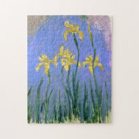Yellow Irises Claude Monet Fine Art