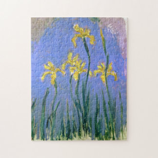 Quebra-cabeça Yellow Irises Claude Monet Fine Art