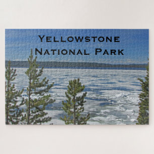Quebra-cabeça Yellowstone Landscape Photo American National Park