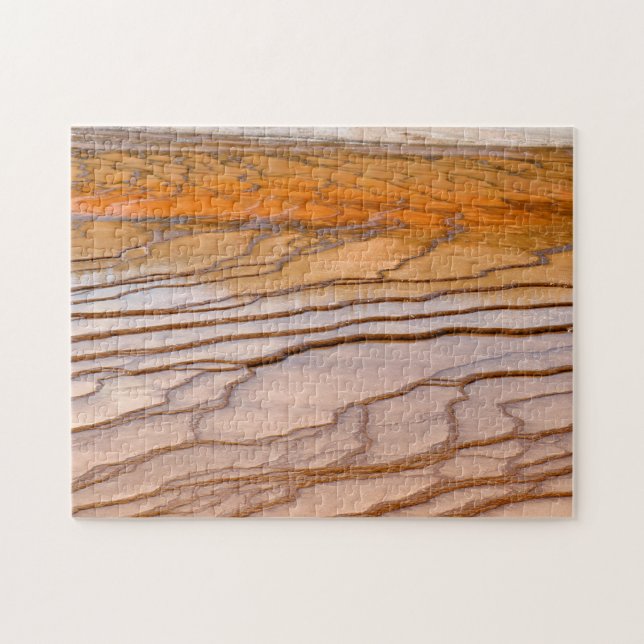 Quebra-cabeça YNP Hot Springs Bacterial Flats Puzzle (Horizontal)