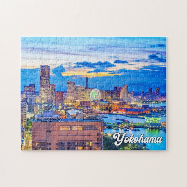 Quebra-cabeça Yokohama, Japão (Horizontal)