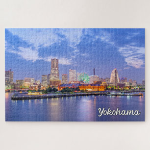 Quebra-cabeça Yokohama Skyline, Japão