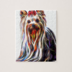 Quebra-cabeça Yorkshire bonito Yorkie Terrier