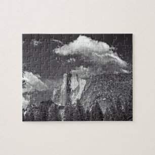 Quebra-cabeça Yosemite - Half Dome - B-n-W - 8x10 - 110 pcs.