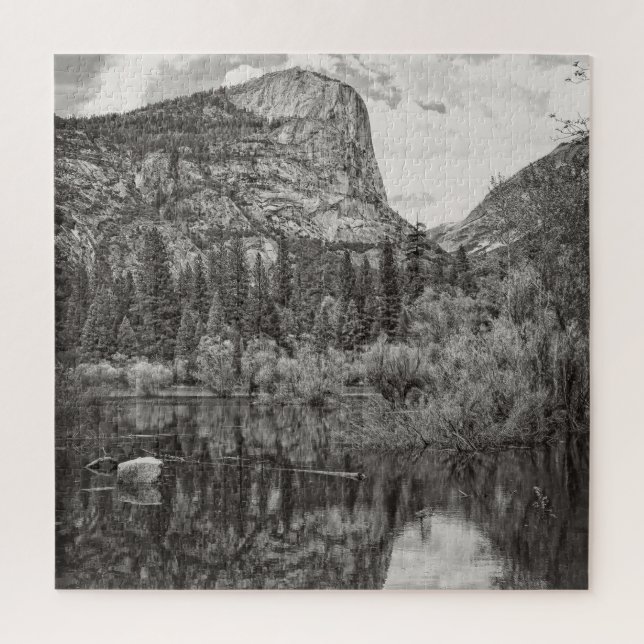 Quebra-cabeça Yosemite North Dome - Mirror Lake - 20x20 - 676 pc (Vertical)