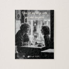 Quebra-cabeça You Fill My Days With Joy – Personalized Love