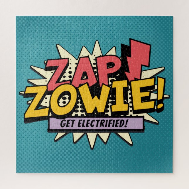 Quebra-cabeça ZAP! ZOWIE! Fique Electrizado! (Vertical)