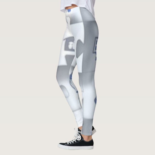 Quebra-Cabeça | Zazzle_Growth. Legging (Esquerda)