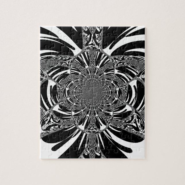 Quebra-cabeça Zebra (Vertical)