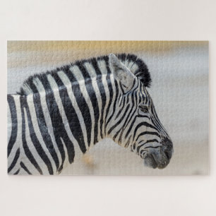 Quebra-cabeça Zebra Portrait Wild Animal Nature African