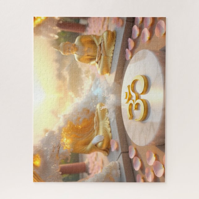 QUEBRA-CABEÇA ZEN - BUDISMO - OM (Vertical)