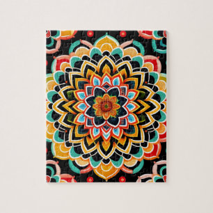 Quebra-cabeça Zen Mandala