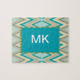 Quebra-cabeça ziguezague-telefones diagonais